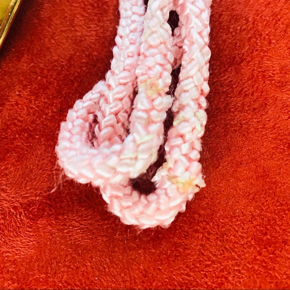 Fabulous VINTAGE 80s Rope and Golden SEASHELL BELT O/S display picture 3